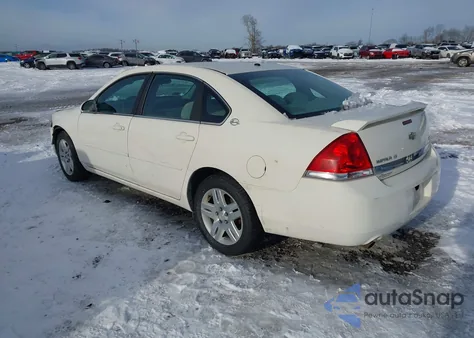 2008 Chevrolet Impala Lt z USA, uszkodzony, nr VIN 2G1WC583X81226178
